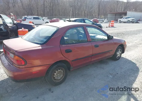 1998 Mazda Protege Dx/Lx z USA, uszkodzony, nr VIN JM1BC1412W0221245